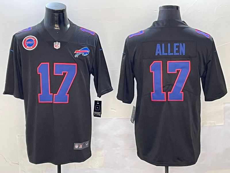 Men Buffalo Bills #17 Allen Black 2024 Nike Limited NFL Jersey style 01021->miami dolphins->NFL Jersey
